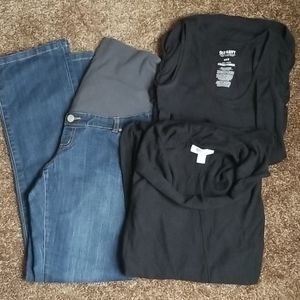 Maternity Bundle (Jeans, sweater, and tank-top)